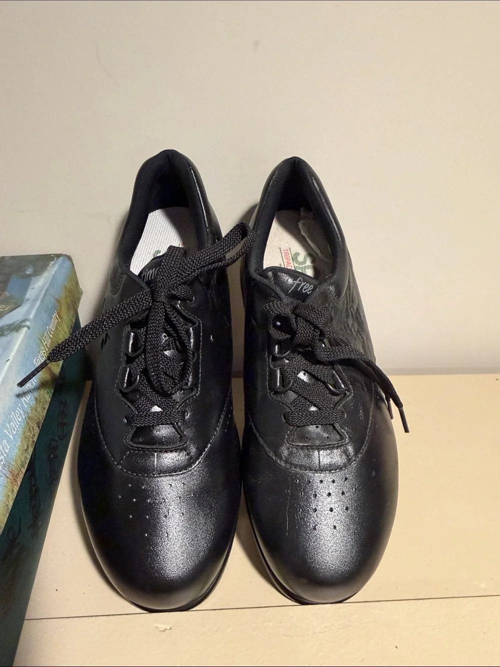 SAS Black Men’s Lace-Up Oxford Comfort Shoes